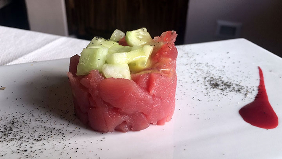 Il Posticino - Barletta - Tartare di tonno con cetriolo 