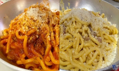 Amatriciana e Carbonara 