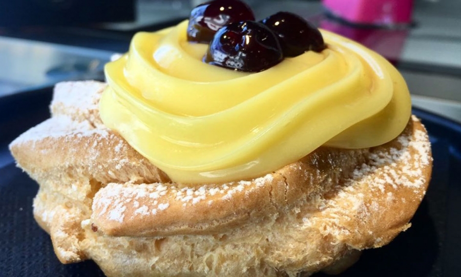 Zeppola di San Giuseppe al forno 